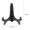 thumbnail image 2 of 4Pcs Plastic Easels Plate Display Stands Picture Frame Stand Holder Portable Plate Easels, 2 of 8