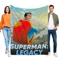 thumbnail image 1 of El Legado de Superman anti-pilling, suave, ligera, esponjosa y acogedora de lujo para hogar y cocina – Perfecta para niños y adultos,50X70cm, 1 of 6