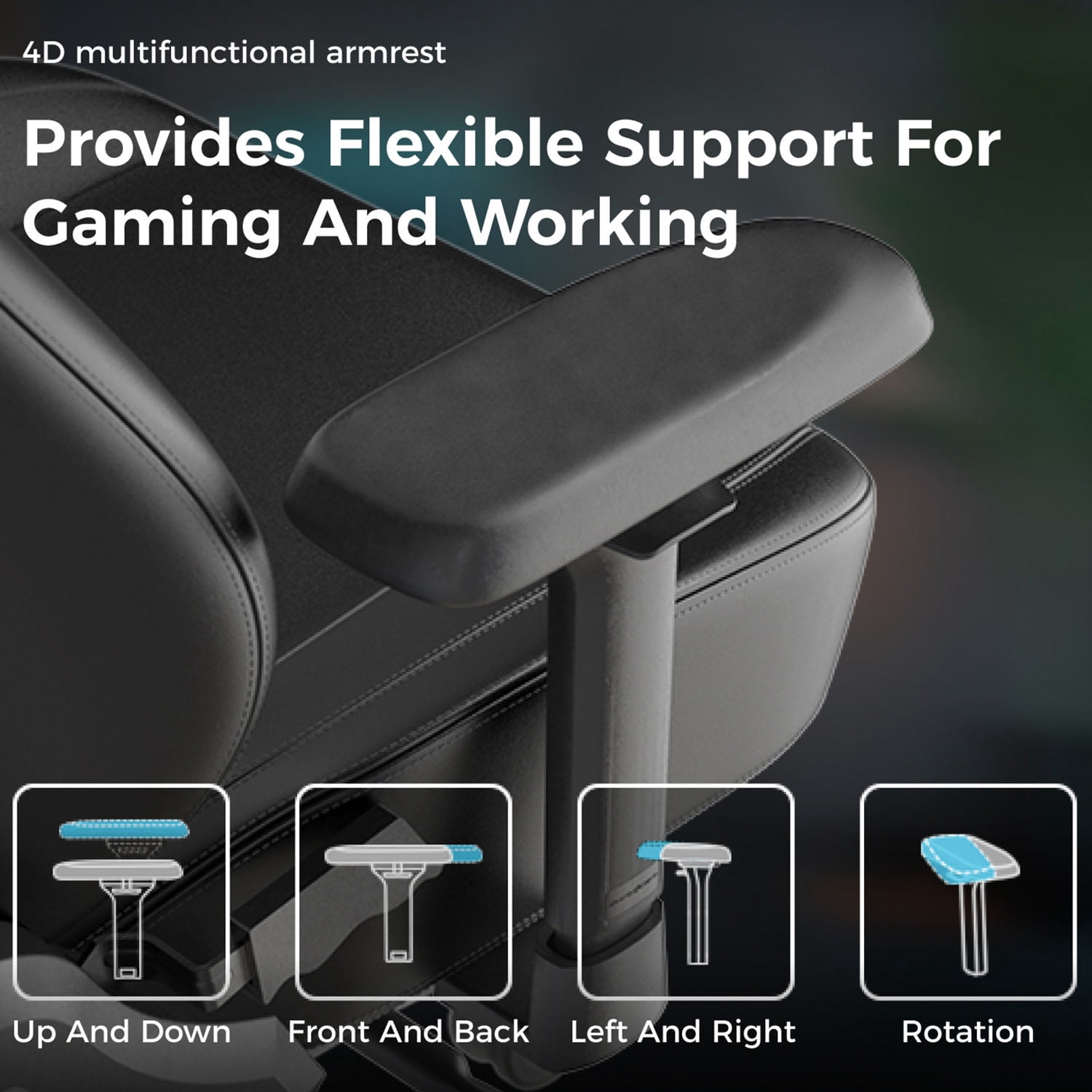 DXRACER Craft Series Gaming Chair -  Fabric Reclining Ergonomic Office Chair with Integrated Lumbar Support & Adjustable Headrest - Comfortable PC Computer Gamer Gaming Chair Recliner, Extra Large