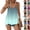 #03 Black, variant on Sleeveless Linen Shirts for Women, Ombre Gradient Layered Flowy Tank Tops, Adjustable Spaghetti Strap Ruffle Hem Linen for Everyday Wear 2026 ,M,Light Blue
