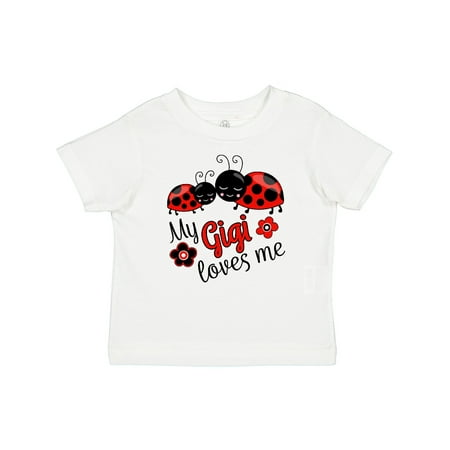 

Inktastic My Gigi Loves Me with Cute Ladybugs Gift Baby Boy or Baby Girl T-Shirt