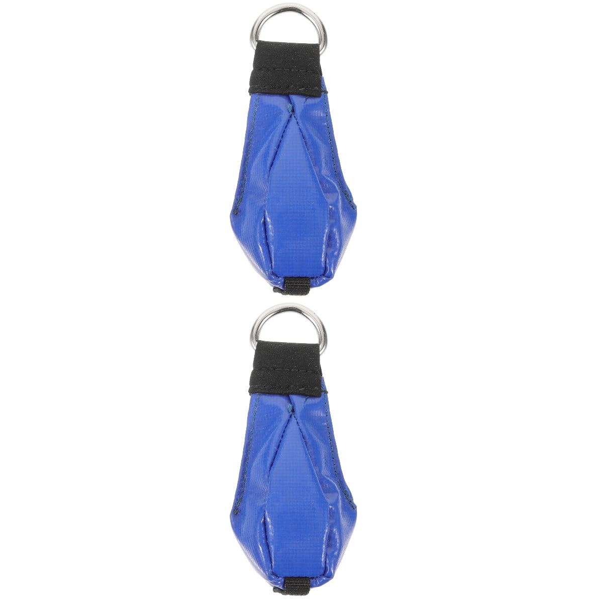 FOMIYES Compact Throw Bag Blue Stainless Steel Multi-Function for Outdoor Climbing 2Pcs