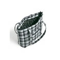 thumbnail image 3 of Vera Bradley Women's Cotton Small Vera Tote Bag Kingbird Plaid, 3 of 5