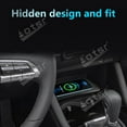 thumbnail image 3 of Aotsr AI car Auto wireless charger for Mazda Axela 2020-2021 Intelligent Infrared Fast Wireless Charging, 3 of 8
