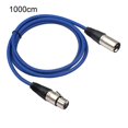 thumbnail image 2 of Câble Audio Durable Haute Performance Trois Couleurs en Option XLR Mâle à Femelle Fil Audio pour Microphone, 2 of 8