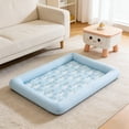 thumbnail image 2 of Summer Pet Chilling Mat Soft Breathable Dog Bed Pet Cushion Heat Reducing Pad for Small Medium Dogs and Four Legged Companions Indoor Outdoor Home Daily Use, 2 of 7