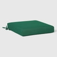 thumbnail image 2 of WestinTrends Solace Outdoor Patio Furniture Seat Chair Square Cushions Without Welt, Set of 2, 20" x 19", Green, 2 of 4