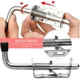 thumbnail image 5 of 2pcs Garage Door Bolt Latch Spring Latch Steel Spring Bolts Latches And Door, 5 of 5
