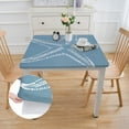 thumbnail image 2 of Acheng starfish Square Fitted Tablecloth 100% Polyester Fiber 36*36, 2 of 8