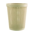thumbnail image 1 of Advancent Contenedor de basura fácil de limpiar con hueco para eliminación higiénica Contenedor de basura hueco resistente y duradero Suministros de limpieza para el hogar Verde l, 1 of 6
