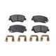 thumbnail image 2 of Balatas AG para Auto Delanteras para Dodge Attitude 2012 a 2014 4 Piezas Nuevas, 2 of 5