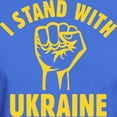thumbnail image 3 of CafePress - I Stand With Ukraine Dark T Shirt - Men's Classic Graphic Cotton T-Shirt, 3 of 4