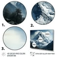 thumbnail image 3 of Designart "Peaks of the French Mountains" Mountain Wall Art Living Room, 3 of 5