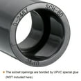 thumbnail image 5 of Uxcell SCH80 Pipe Fitting Straight Socket Coupling Connector, Grey 1" 5, 5 of 5