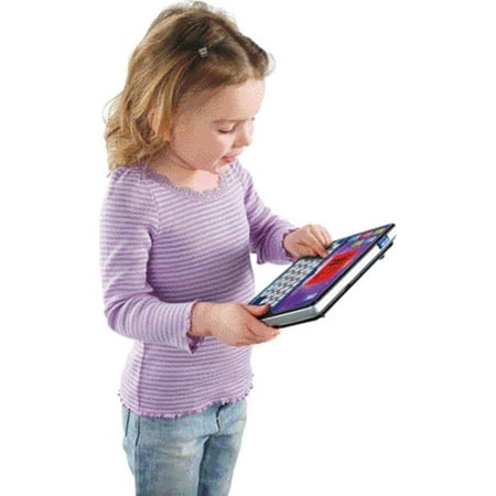 Fisher-Price Smart Tablet Preschool Electronic Learning Toy with Lights Games & Bilingual Content