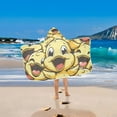 thumbnail image 5 of Happy Cute Ducks Toddler Hooded Beach Towel 24" x 50" Kids Bath Towels Soft Quick Dry for Swim Pool Boys Girls, 5 of 7