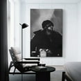 thumbnail image 3 of Odetari RAPPER Popular Art Poster Canvas Poster Wall Art Picture Prints Hanging Photo Gift Decor Home Posters Artworks 12x18inch(30x45cm), 3 of 6