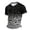 Gray, variant on Men's Halloween Polo Shirts Funny Golf Tops with Bat Graphic Casual Polo Collar Button Down for Halloween Party