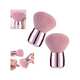 thumbnail image 3 of "2 Pzas Brochas Para Retiro De Polvo De Uñas O Rubor Malubero, Rosa ", 3 of 5