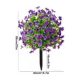 thumbnail image 3 of Specollect 1 Pcs Artificial Flower Stakes Outdoor Decor, Realistic Wildflower Arrangement with Stakes for Garden Patio Yard, Vibrant Fade-Resistant Blooms, 3 of 9