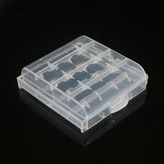 Multicolour PP Plastic Battery Holder Case AA AAA Hard Plastic Storage Box Cover For 14500 Battery Organizer Container 5 Colo