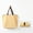 Yellow, variant on Home Items Clearance Sale Portable Oxford Cloth Shopping Bag 600D Waterproof Foldable Portable Oxford Cloth Bag