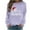 Purple, variant on Enjoytime Crew Neck Sweatshirts Women Cute Printed Long Sleeve Pullover Tops Xmas Holiday Casual Fashion Clothing Pink M