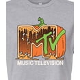 thumbnail image 3 of Mtv - Pumpkin - Juniors Cropped Graphic T-Shirt, 3 of 5