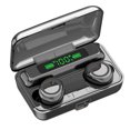 thumbnail image 1 of F9-3 Auriculares inalámbricos Emparejamiento automático Cancelación de ruido Función de banco de energía a prueba de sudor, 1 of 8