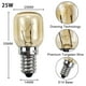 thumbnail image 1 of Paquete de 2, E14 T25 25W 120V Bombilla para horno Bombilla resistente al calor - Bombillas para microondas E14 120V Resistente al calor, 1 of 5