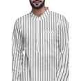 thumbnail image 4 of Atasi Kurta Pyjama Asymétrique Décontracté Imprimé pour Hommes Ensemble de Kurta Long de Designer, 4 of 4