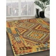 thumbnail image 3 of Ahgly Company Machine Washable Indoor Rectangle Contemporary Gold Area Rugs, 2' x 4', 3 of 7