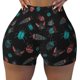 thumbnail image 2 of Fotbe Colorful Insect Shorts Sin Costuras – Shorts Deportivos de Cintura Alta para Mujer, Elásticos para Gimnasio, Yoga, Running o Ciclismo-Large, 2 of 8