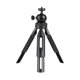 thumbnail image 1 of Mini Trípode Multifuncional para Cámaras y Teléfonos, Trípode de Escritorio, de Selfie Portátil para Vlogs con Cabezal Esférico de 360°, Color Negro, 1 of 5