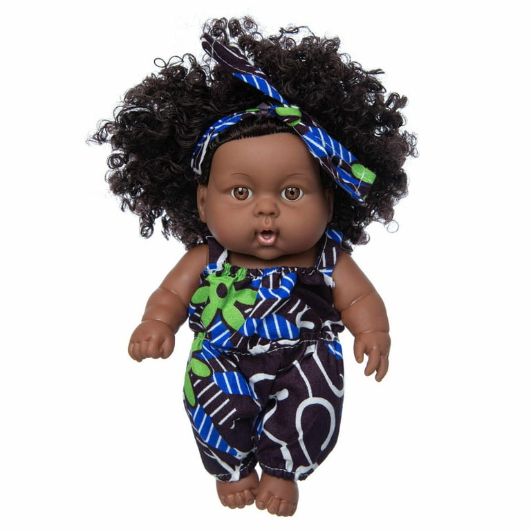 Nina Gabby Doll House Toys Black African Black Baby Cute Curly