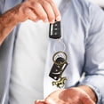 thumbnail image 3 of Jiibva 4Pcs Racing Horse Pendant Key Chain Running Horse Metal Keychain Vintage Pendant Keyring Jewelry Pendant For Bags, 3 of 7