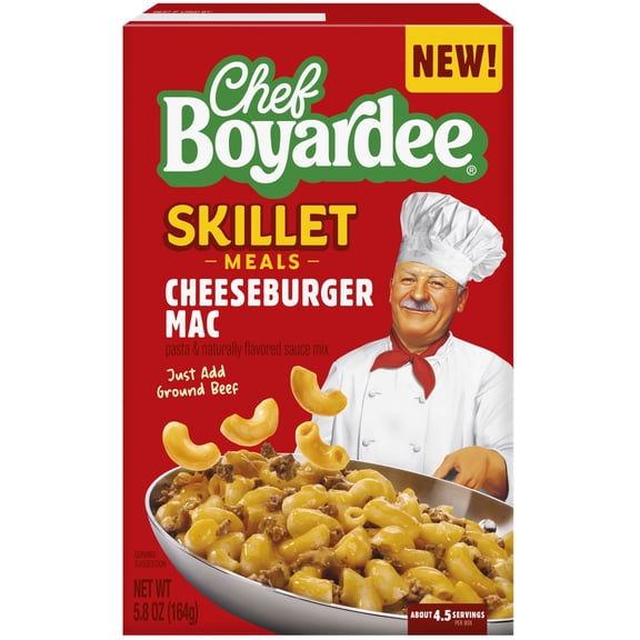 Chef Boyardee Cheeseburger Mac Skillet Meal, 5.8 oz