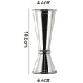 thumbnail image 2 of 304 Stainless Steel One Piece Double Cocktail Jig Machine, Engraved with Gradient Wine Measure Ounce Cup Ounce Cup Jigger Measuring, 2 of 5