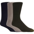 Gold Toe - Cotton Fluffies Crew Socks, Calzini in cotone, 3 paia. Uomo