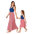 thumbnail image 5 of Mommy and Me Matching Outfits Stars And Stripes 4th of July Dress Sleeveless Crewneck Sundress Patriotic Dresses for Women Girls, 5 of 6
