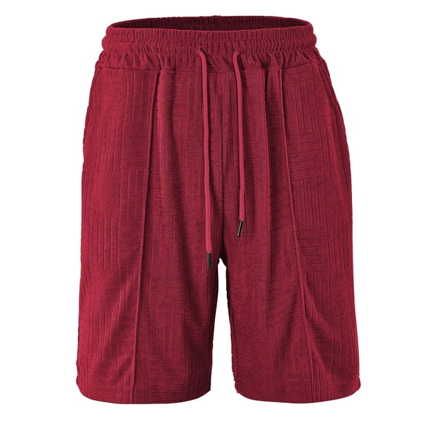 Pantalones Elásticos de Cintura Casuales de Color Sólido Dibujo de Bolsillo Cómodos Pantalones Cortos para el Verano, Diario, Uso en el Hogar