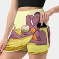 thumbnail image 3 of Piña Colada Women's skirt Summer Clothes 2024 Kpop Style Trouser Skirt With Pocket Womens Pina Colada Coconut Retro Drinks, 3 of 7