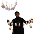 thumbnail image 6 of Halloween LED Ghost String Lights, 9FT Spooky Ghost Pendant Fairy Lights for Indoor Outdoor Yard, Porch, Fireplace and Party Decor (A), 6 of 8