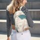 thumbnail image 5 of Fotbe Celestial Cat And Flowers Mochila de Lona con Estampado, Mochila Duradera, Mochila Versátil de Alta Calidad, Mochila Compacta Vintage-Medium, 5 of 5