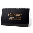 thumbnail image 1 of TQEHS Calendario de escritorio 2024-2025 con tapa abatible y pegatinas decorativas C2F0, 1 of 6