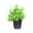 Green1, variant on Fake Plants For Home Decor, Realistic Plastic Potted Greenery, Indoor Artificial Green Plant For Living Room, TV Cabinet Or Desk, 20x7x7cm