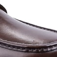 thumbnail image 4 of Fleet & Foster Mens Fred Dual Fit Leather Moccasin, 4 of 4