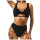 thumbnail image 1 of Sexy mujer Bikini sólido ahueca hacia fuera traje de baño de dos piezas traje de baño conjunto de ropa de playa Fridja nalpqowj22462, 1 of 6