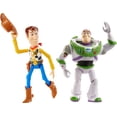 thumbnail image 2 of Disney y Pixar Toy Story Woody y Buzz de 7 pulgadas figuras de acción de juguete, paquete de 2, Pizza Planet Adventure, 2 of 5