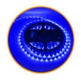 thumbnail image 3 of tirarere de lámpara Impermeable de Gran Rendimiento 5M 300LED 24V para Remolque de Automóvil Azul Sharpla tiras llevadas del coche, 3 of 8